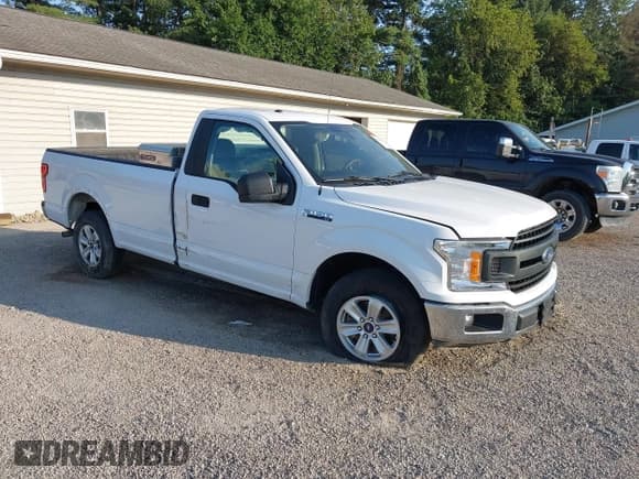 ✅ 2019 Ford F-150 XL • VIN: 1FTMF1CB2KKF00011 • Lot: 42923871. Listed on IAAI with 63,848 mi. Free auction sales archive from the USA and detailed vehicle history report at DreamBid. Image 1.
