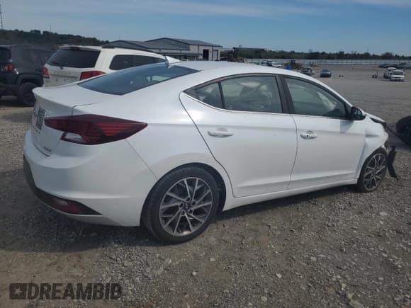 ✅ 2020 Hyundai Elantra Limited • VIN: 5NPD84LF2LH586547 • Lot: 82275305. Listed on Copart with 78,714 mi. Free auction sales archive from the USA and detailed vehicle history report at DreamBid. Image 3.