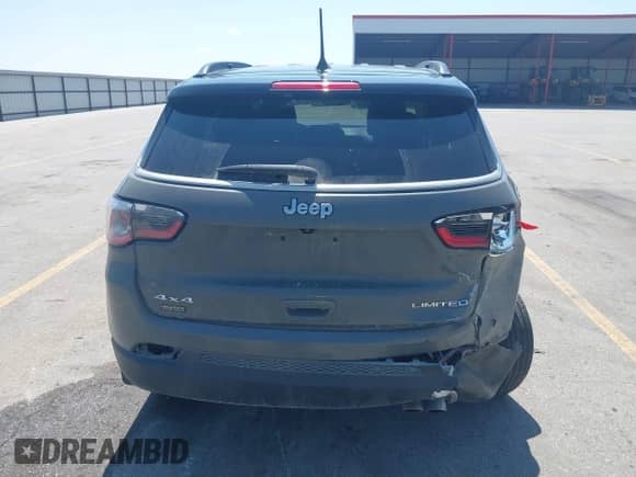 2021 Jeep Compass Limited with VIN 3C4NJDCBXMT596279, listed as a IAAI auction lot 42982613 with 52,886 mi miles and . Bid and sale history available at DreamBid. Image 16.