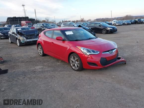 ✅ 2016 Hyundai Veloster • VIN: KMHTC6AD5GU268369 • Lot: 41235777. Listed on IAAI with 141,825 mi. Free auction sales archive from the USA and detailed vehicle history report at DreamBid. Image 1.