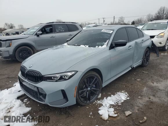 ✅ 2024 BMW 3 Series M340i xDrive • VIN: 3MW49FF0XR8E53835 • Lot: 43255935. Wystawiony na Copart z przebiegiem 2 569 mil. Bezpłatny archiwum sprzedaży aukcyjnych z USA i szczegółowy raport historii pojazdu na DreamBid. Zdjęcie 1.