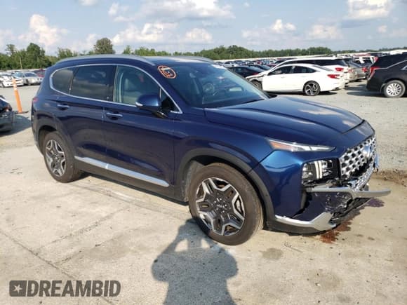 ✅ 2021 Hyundai Santa Fe Limited • VIN: 5NMS44AL9MH322641 • Lot: 68199463. Wystawiony na Copart z przebiegiem 22 765 mil. Bezpłatny archiwum sprzedaży aukcyjnych z USA i szczegółowy raport historii pojazdu na DreamBid. Zdjęcie 4.