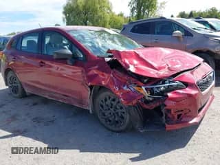 2019 Subaru Impreza with VIN 4S3GTAB63K3743170, listed as a IAAI auction lot 43234462 with 54,819 mi miles and . Bid and sale history available at DreamBid. Image 1.