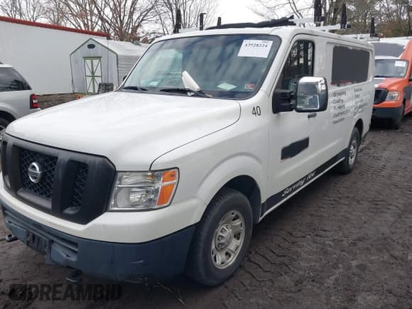 ✅ 2018 Nissan NV SV • VIN: 1N6AF0KY1JN817758 • Lot: 43928224. Listed on IAAI with 101,278 mi. Free auction sales archive from the USA and detailed vehicle history report at DreamBid. Image 2.