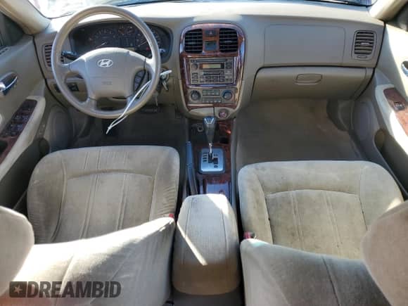 2005 Hyundai Sonata GLS with VIN KMHWF35H55A095211, listed as a Copart auction lot 91456825 with 54,500 mi miles and Salvage title. Bid and sale history available at DreamBid. Image 8.