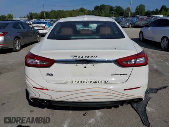 ✅ 2018 Maserati Quattroporte S Q4 • VIN: ZAM56YRA3J1304848 • Лот: 68706294. Опубликован ранее на Copart с пробегом 46 486 миль. Бесплатный доступ к архиву аукционных продаж из США и подробный отчёт об истории автомобиля на DreamBid. Изображение 6.