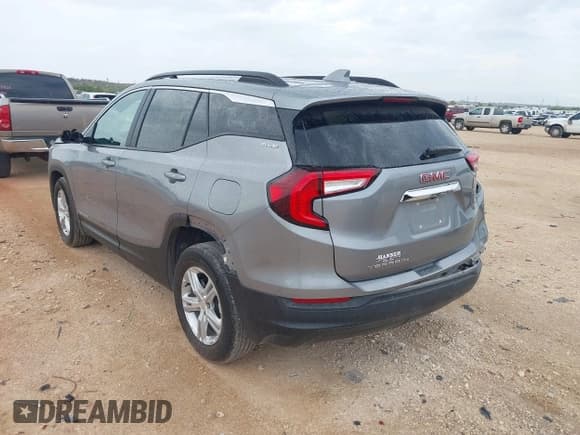 ✅ 2024 GMC Terrain SLE • VIN: 3GKALMEG6RL254793 • Lot: 42944437. Listed on IAAI with 12,471 mi. Free auction sales archive from the USA and detailed vehicle history report at DreamBid. Image 3.