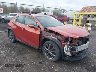 ✅ 2019 Lexus UX 250h • VIN: JTHU9JBH3K2003383 • Lot: 42151535. Wystawiony na IAAI z przebiegiem 98 996 mil. Bezpłatny archiwum sprzedaży aukcyjnych z USA i szczegółowy raport historii pojazdu na DreamBid. Zdjęcie 1.