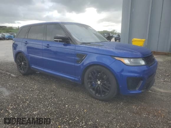 ✅ 2017 Land Rover Range Rover Sport SVR • VIN: SALWZ2FE8HA150435 • Lot: 81871675. Wystawiony na Copart z przebiegiem Nie podano. Bezpłatny archiwum sprzedaży aukcyjnych z USA i szczegółowy raport historii pojazdu na DreamBid. Zdjęcie 4.
