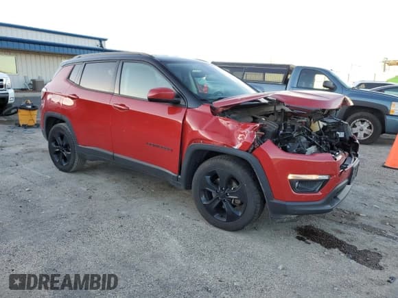 ✅ 2018 Jeep Compass Altitude • VIN: 3C4NJCBB6JT318468 • Lot: 92470575. Listed on Copart with 119,187 mi. Free auction sales archive from the USA and detailed vehicle history report at DreamBid. Image 4.