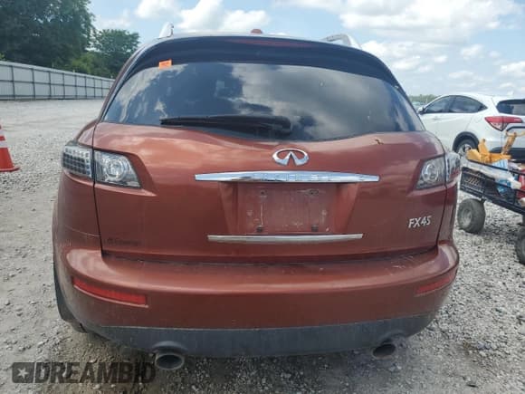 ✅ 2008 Infiniti FX Options • VIN: JNRBS08W68X400384 • Lot: 59956025. Listed on Copart with 173,499 mi. Free auction sales archive from the USA and detailed vehicle history report at DreamBid. Image 6.