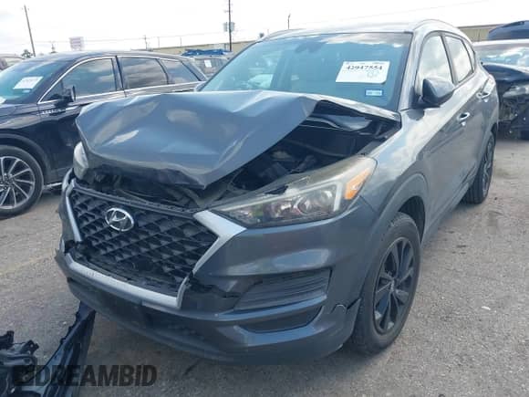 2019 Hyundai Tucson Value with VIN KM8J33A49KU955529, listed as a IAAI auction lot 42947554 with 81,614 mi miles and . Bid and sale history available at DreamBid. Image 2.