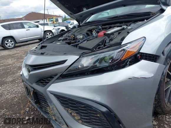 2023 Toyota Camry SE with VIN 4T1T11BK2PU100968, listed as a IAAI auction lot 43106071 with 7,833 mi miles and . Bid and sale history available at DreamBid. Image 6.