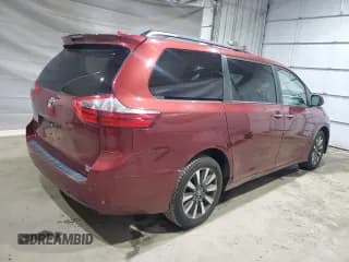 ✅ 2020 Toyota Sienna XLE • VIN: 5TDDZ3DCXLS241658 • Lot: 85736215. Listed on Copart with 75,219 mi. Free auction sales archive from the USA and detailed vehicle history report at DreamBid. Image 3.