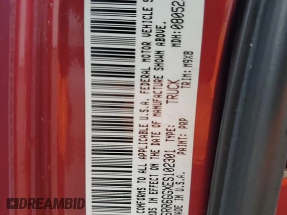 ✅ 2014 Ram 1500 Big Horn • VIN: 1C6RR6GGXES102301 • Lot: 84598295. Wystawiony na Copart z przebiegiem 217 087 mil. Bezpłatny archiwum sprzedaży aukcyjnych z USA i szczegółowy raport historii pojazdu na DreamBid. Zdjęcie 12.