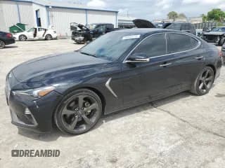 ✅ 2019 Genesis G70 Advanced • VIN: KMTG44LA0KU037450 • Lot: 56333775. Wystawiony na Copart z przebiegiem 55 434 mil. Bezpłatny archiwum sprzedaży aukcyjnych z USA i szczegółowy raport historii pojazdu na DreamBid. Zdjęcie 1.