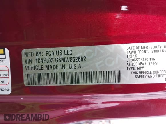 ✅ 2021 Jeep Wrangler Unlimited Rubicon • VIN: 1C4HJXFG8MW852662 • Лот: 43513694. Опубликован ранее на IAAI с пробегом 26 079 миль. Бесплатный доступ к архиву аукционных продаж из США и подробный отчёт об истории автомобиля на DreamBid. Изображение 9.