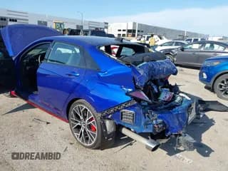 ✅ 2023 Hyundai Elantra • VIN: KMHLW4AK0PU009525 • Lot: 43010217. Listed on IAAI with 22,247 mi. Free auction sales archive from the USA and detailed vehicle history report at DreamBid. Image 6.