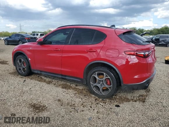 ✅ 2022 Alfa Romeo Stelvio Ti • VIN: ZASPAKBN7N7D37724 • Lot: 71192215. Listed on Copart with 36,142 mi. Free auction sales archive from the USA and detailed vehicle history report at DreamBid. Image 2.