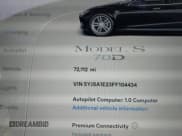 ✅ 2015 Tesla Model S 85D • VIN: 5YJSA1E23FF104434 • Лот: 43622961. Опубликован ранее на IAAI с пробегом 72 112 миль. Бесплатный доступ к архиву аукционных продаж из США и подробный отчёт об истории автомобиля на DreamBid. Изображение 15.