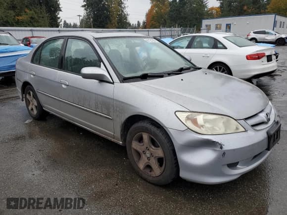 ✅ 2005 Honda Civic EX • VIN: JHMES26775S000717 • Lot: 91121255. Wystawiony na Copart z przebiegiem 177 958 mil. Bezpłatny archiwum sprzedaży aukcyjnych z USA i szczegółowy raport historii pojazdu na DreamBid. Zdjęcie 4.