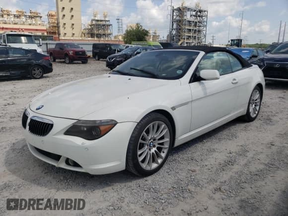 ✅ 2005 BMW 6 Series 645Ci • VIN: WBAEK73415B328866 • Lot: 57419255. Listed on Copart with 60,992 mi. Free auction sales archive from the USA and detailed vehicle history report at DreamBid. Image 1.