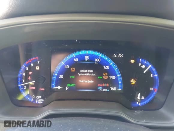 ✅ 2022 Toyota Corolla Hybrid LE • VIN: JTDEAMDE1NJ036006 • Lot: 43697941. Listed on IAAI with 73,310 mi. Free auction sales archive from the USA and detailed vehicle history report at DreamBid. Image 7.