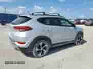 2017 Hyundai Tucson Night Edition with VIN KM8J3CA28HU565173, listed as a Copart auction lot 65820185 with 105,833 mi miles and Clean title. Bid and sale history available at DreamBid. Image 3.