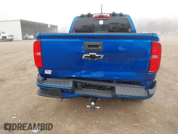 ✅ 2020 Chevrolet Colorado 4WD Z71 • VIN: 1GCGTDEN9L1201976 • Lot: 43696992. Listed on IAAI with 81,315 mi. Free auction sales archive from the USA and detailed vehicle history report at DreamBid. Image 16.