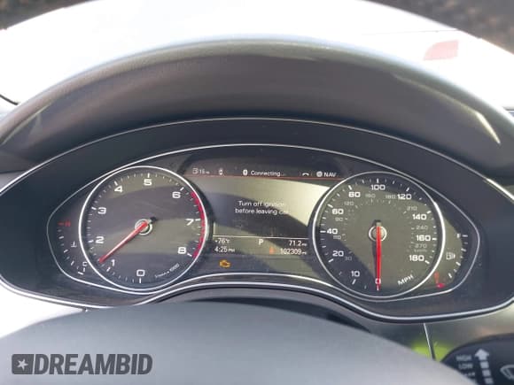 ✅ 2013 Audi A6 Premium Plus • VIN: WAUGFAFC4DN148601 • Lot: 43269621. Listed on IAAI with 102,309 mi. Free auction sales archive from the USA and detailed vehicle history report at DreamBid. Image 7.