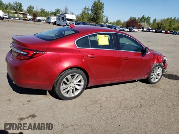 ✅ 2014 Buick Regal • VIN: 2G4GL5EX7E9321020 • Lot: 52557425. Wystawiony na Copart z przebiegiem 124 572 mil. Bezpłatny archiwum sprzedaży aukcyjnych z USA i szczegółowy raport historii pojazdu na DreamBid. Zdjęcie 3.