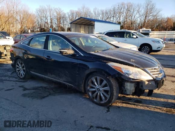 2013 Hyundai Azera z VIN KMHFH4JG4DA318365, wystawiony jako Copart lot #88687635 z przebiegiem 116 632 mil mil oraz Szkoda całkowita • Salvage title. Historia ofert i sprzedaży dostępna na DreamBid. Obrazek 4.