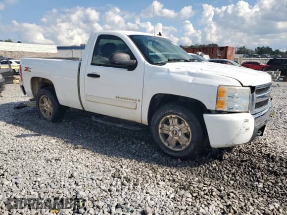2008 Chevrolet Silverado 1500 Work Truck with VIN 1GCEC14C68Z216580, listed as a Copart auction lot 85563635 with 157,609 mi miles and Salvage title. Bid and sale history available at DreamBid. Image 4.