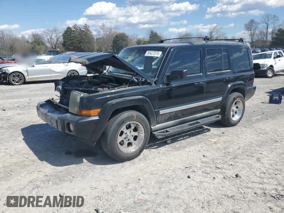 ✅ 2007 Jeep Commander Sport • VIN: 1J8HH48P37C633260 • Лот: 50427275. Опубликован ранее на Copart с пробегом 181 712 миль. Бесплатный доступ к архиву аукционных продаж из США и подробный отчёт об истории автомобиля на DreamBid. Изображение 1.