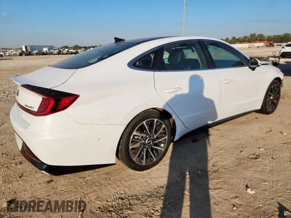 2021 Hyundai Sonata Limited с VIN 5NPEH4J28MH101575, выставлен на аукционе Copart как лот 82009265 с пробегом Не указан миль и Списание • Salvage title. История ставок и продаж доступна на DreamBid. Изображение 3.
