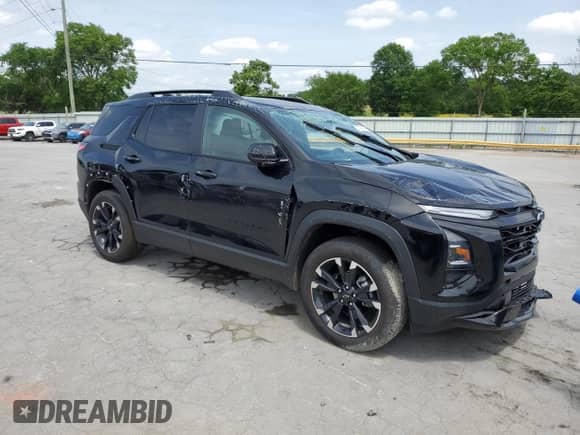 2025 Chevrolet Equinox AWD RS с VIN 3GNAXTEG9SL291747, выставлен на аукционе Copart как лот 57279935 с пробегом 3 911 миль миль и Списание • Salvage title. История ставок и продаж доступна на DreamBid. Изображение 4.