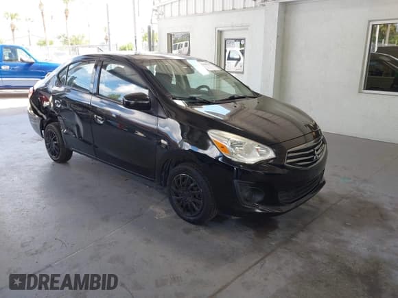 ✅ 2017 Mitsubishi Mirage ES • VIN: ML32F3FJ2HHF12354 • Lot: 43085557. Wystawiony na IAAI z przebiegiem 88 213 mil. Bezpłatny archiwum sprzedaży aukcyjnych z USA i szczegółowy raport historii pojazdu na DreamBid. Zdjęcie 1.