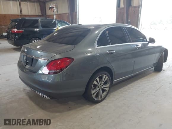 ✅ 2021 Mercedes-Benz C 300 • VIN: W1KWF8EB4MR627745 • Lot: 42825337. Listed on IAAI with Not provided. Free auction sales archive from the USA and detailed vehicle history report at DreamBid. Image 4.