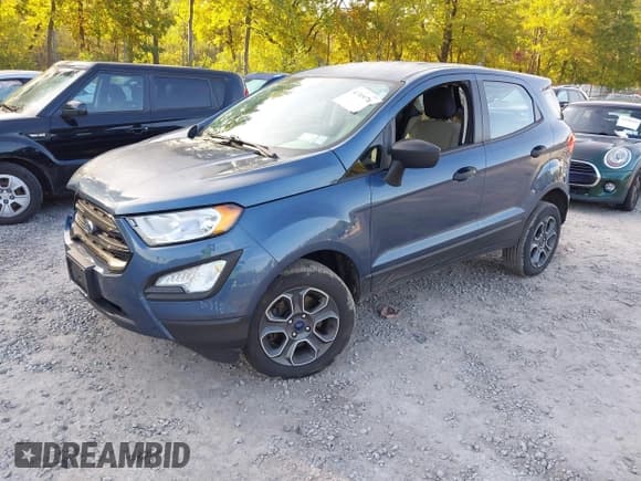 ✅ 2021 Ford EcoSport S • VIN: MAJ6S3FL8MC418131 • Lot: 43309376. Listed on IAAI with 40,471 mi. Free auction sales archive from the USA and detailed vehicle history report at DreamBid. Image 17.