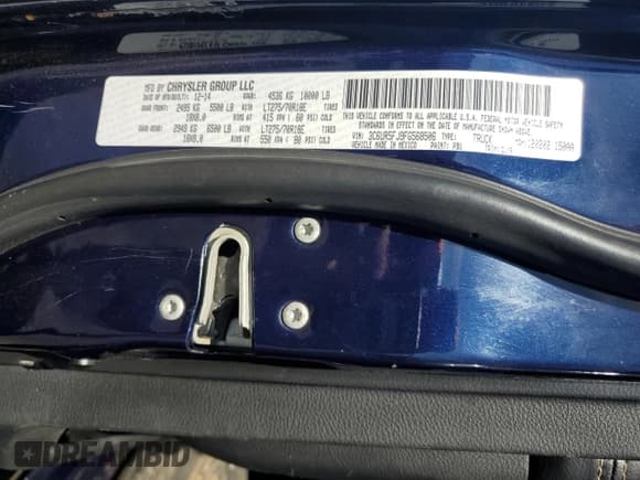 ✅ 2015 Ram 2500 Laramie • VIN: 3C6UR5FJ9FG568506 • Lot: 81076995. Wystawiony na Copart z przebiegiem 164 505 mil. Bezpłatny archiwum sprzedaży aukcyjnych z USA i szczegółowy raport historii pojazdu na DreamBid. Zdjęcie 12.