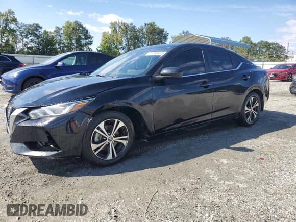 ✅ 2021 Nissan Sentra SV • VIN: 3N1AB8CV7MY213689 • Lot: 71269675. Listed on Copart with 99,767 mi. Free auction sales archive from the USA and detailed vehicle history report at DreamBid. Image 1.