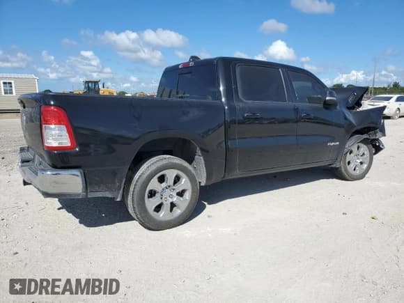 ✅ 2021 Ram 1500 Big Horn • VIN: 1C6RREFT0MN768945 • Lot: 86664265. Listed on Copart with Not provided. Free auction sales archive from the USA and detailed vehicle history report at DreamBid. Image 3.