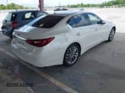 ✅ 2018 Infiniti Q50 Luxe • VIN: JN1EV7AP4JM354340 • Lot: 42492247. Listed on IAAI with 123,224 mi. Free auction sales archive from the USA and detailed vehicle history report at DreamBid. Image 4.