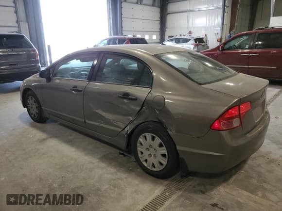 ✅ 2006 Honda Civic DX-G • VIN: 2HGFA16336H016990 • Lot: 84802334. Listed on Copart with 138,596 mi. Free auction sales archive from the USA and detailed vehicle history report at DreamBid. Image 2.