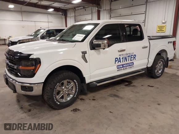 ✅ 2024 Ford F-150 XLT • VIN: 1FTFW3L84RKE63305 • Lot: 43008488. Wystawiony na IAAI z przebiegiem 12 973 mil. Bezpłatny archiwum sprzedaży aukcyjnych z USA i szczegółowy raport historii pojazdu na DreamBid. Zdjęcie 2.