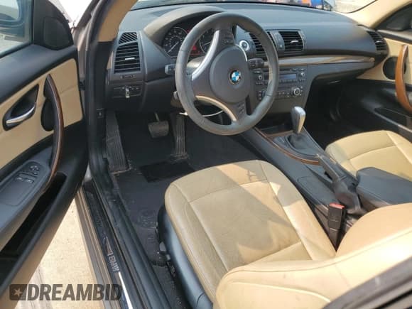 ✅ 2012 BMW 1 Series 128i • VIN: WBAUP7C58CVP23368 • Lot: 58289085. Listed on Copart with 186,349 mi. Free auction sales archive from the USA and detailed vehicle history report at DreamBid. Image 8.