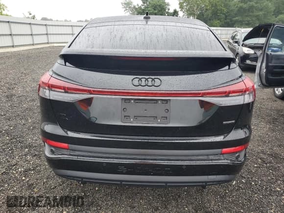 ✅ 2023 Audi Q4 e-tron Sportback Prestige • VIN: WA142BFZXPP017994 • Lot: 66919685. Listed on Copart with 13,045 mi. Free auction sales archive from the USA and detailed vehicle history report at DreamBid. Image 6.