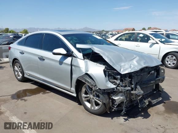✅ 2018 Hyundai Sonata Limited • VIN: 5NPE34AF8JH668091 • Лот: 42689315. Опубликован ранее на IAAI с пробегом 58 410 миль. Бесплатный доступ к архиву аукционных продаж из США и подробный отчёт об истории автомобиля на DreamBid. Изображение 1.