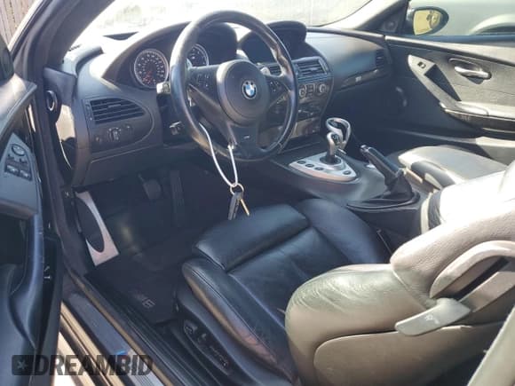 ✅ 2007 BMW 6 Series M6 • VIN: WBSEH93557CY23910 • Lot: 46648875. Listed on Copart with Not provided. Free auction sales archive from the USA and detailed vehicle history report at DreamBid. Image 8.