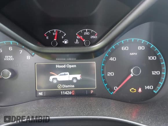 ✅ 2022 Chevrolet Colorado 4WD ZR2 • VIN: 1GCGTEEN7N1271260 • Lot: 42320443. Listed on IAAI with 11,426 mi. Free auction sales archive from the USA and detailed vehicle history report at DreamBid. Image 7.